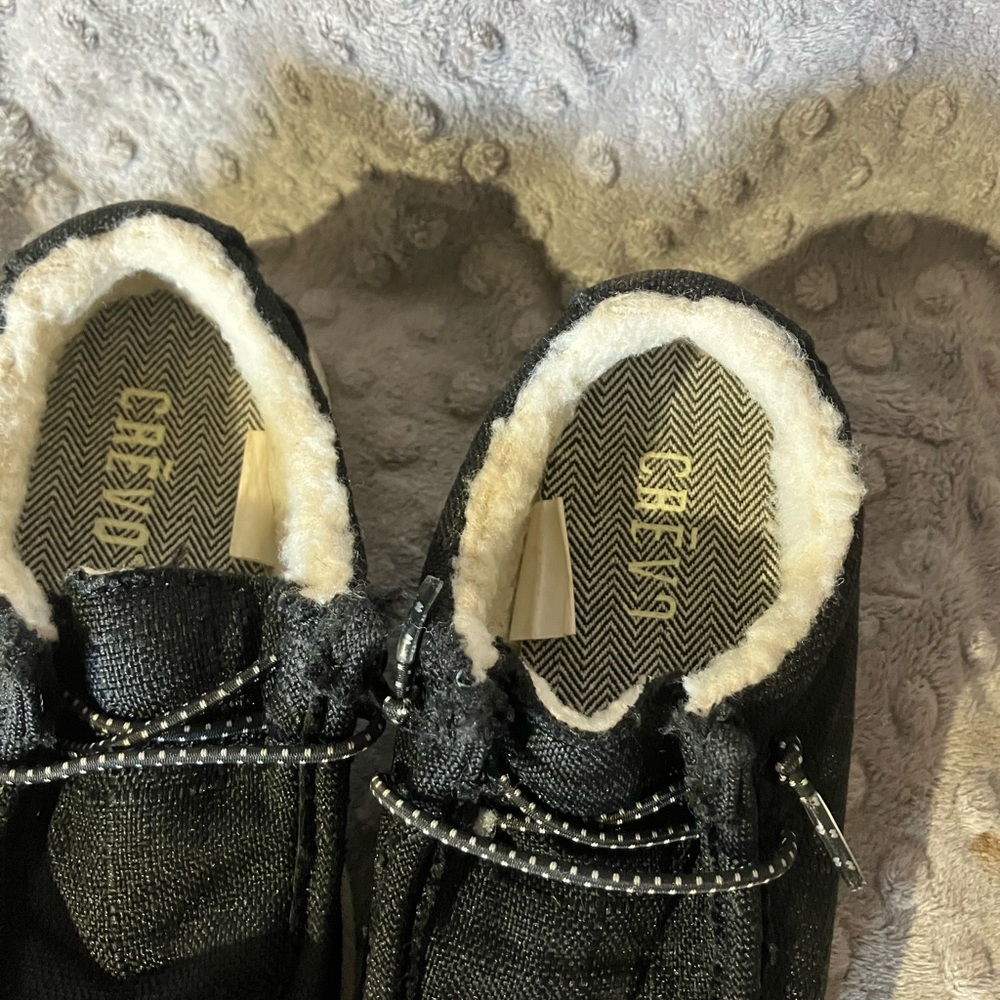 Crevo toddler Lined Slip-On Shoes